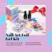 Beetles Nail Foil Glue Kit - 15ML 2 Bottles Transfer Gel with 20PCS Holographic Flower Stickers - Nail Foil Transfer Set for Manicure Art - LED Lamp Required - Soak Off Formula - Buy Online on GoSupps.com