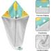 Happy Yellow Chicken Hair Towel 2 Pack | Super Absorbent Quick Dry Hair Turbans for Women & Girls | Perfect Hair Drying Solution - Buy Online on GoSupps.com