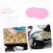 2pcs Silicone Chocolate Mold Fondant Lace Mat Silicone Dessert Mould Silicone Lace Mold Non Stick Baking Pan Clay Tool Decor Hosuehold Baking Supplies Self Made Silica Gel Mold Pad 12X12X0.5CM - Buy Online on GoSupps.com