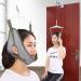 Cusma kit for cervical traction devices over the door - neck extensor and vertebral salicinic compression device to relieve neck pain and shoulder correction