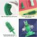 3-in-1 Baby Bottle Brush Set - Multi-Purpose Cleaning Brush for Bottles & Nipples - Eco-Friendly Green Color - Buy Online on GoSupps.com