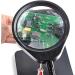 Portable Magnifier Portable HD Clip Desktop Magnifier Light Optical Glass Makeup Magnifier 10 Times Child Elderly Motherboard Circuit Magnifier Full of Stars - Buy Online on GoSupps.com