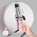 DAN Technology 1-Inch Titanium Curling Iron - Dual Voltage Travel Hair Curler in Pink | International Shipping Available - Buy Online on GoSupps.com