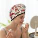 Buy Cartoon Mushrooms Microfiber Hair Towel - Super Absorbent Coral Velvet Wrap for Women | Quick Dry for Long Curly & Thick Hair - Buy Online on GoSupps.com