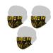 Borussia Dortmund BVB design mask (3-pack) black