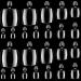 PAGOW 600Pcs False Toe Nail Tips, 12 Size Clear Acrylic Artificial French Full Cover DIY Toenails Fake Foot Decoration Art Salon for Women girl clear 600