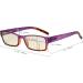 CessBlu Ladies Blue Light Filter Glasses | Anti-UV Reader Eyeglasses for Women | Green 2.5x Screen Protection - Buy Online on GoSupps.com