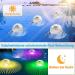 Antyingkai Solar Floating Pool Lights - Waterproof LED Garden & Pond Lighting - 2 Piece Set for Parties & Pools - Buy Online on GoSupps.com