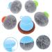 20 Sets Wire Brush Handle & Scratch-Resistant Steel Wool Sponges - Ideal Household & Aircraft Pot Cleaner - Buy Online on GoSupps.com
