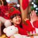 Christmas Reindeer Antlers Headband Christmas Hats Hair Hoop Cute Makeup Hair Bands Headpiece Xmas Party Costume Hair Accessoriess Red 15*26cm - Buy Online on GoSupps.com