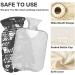 Buy Naanle Palm Leaves Flower Hot Water Bottle | 1L Transparent Heat Therapy for Pain Relief | Ideal Hand & Foot Warmer - International Shipping - Buy Online on GoSupps.com