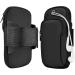 Arm band arm pocket race outdoor cell phone bag sport running double zipper sports for cell phone up to 7.0 " iPhone 14 per 13 XS Max XR 8 7 6s Plus Samsung S10 Plus S8 Huawei P40 Pro black