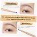 Mikinona 3pcs Double Ended Eyebrow Pencil Brow Pencil Brown Waterproof Brow Pencil Eyebrow Pencil Waterproof Makeup Accessories Eyebrow Pencil Dark Brown Makeup Tools Brow Pencil Black - Buy Online on GoSupps.com