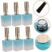  SHERCHPRY SHERCHPRY 8 Piece Refillable Manicure Bottles with Integrated Brush Nail Polish Bottles in Stylish Gradient Blue for Precise Application Travel Use - Buy Online on GoSupps.com