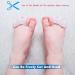 Kid Gel Toe Separator for Children (3-6 Years) - Silicone Bunion Corrector & Toe Straightener for Kids - Blue (6 pcs) - Buy Online on GoSupps.com