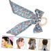 minkissy Floral Headband Hair Ribbons Satin Ribbon Bow Hair Rope Girl Bows for Hair Blue Scrunchie Retro Hair Rope Hair Accessories Hair Tie Retro Hair Tie Miss Fabric Holder Flowers - Buy Online on GoSupps.com