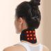 Libaroud Neck Support Brace | Collar Neck Pad Heating Warm Hot Compress Adjustable Magnetic Support Brace For Sleeping Relief Relaxation - Buy Online on GoSupps.com