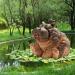 Nanga Bawa Animal Fountain Spitter Carp and Hippo Garden Water Feature Statue Pond Sprinkler Resin for Swimming Pool Spitter Ornaments ation Brown 16x12x10cm - Buy Online on GoSupps.com