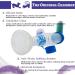 Inhaler Spacer for Dogs & Cats - 2 Silicone Masks | Canine & Feline Aerosol Chamber for Bronchitis & Asthma Relief - Buy Online on GoSupps.com