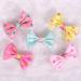 aoozleny Pet Hair Clips  30pcs 3.5CM/1.37 inches Bowknot Bows Dots Pet Hair Clips for Dog Cats Puppy Random Color - Buy Online on GoSupps.com