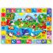 Baby Play Mat for Floor by Quokka - Super Soft Plush Surface ABC Playmat for Toddlers & Infants - Extra Thick (0.8cm) Large Padded Non-Slip Rug for Crawling & Playing - Foldable Mat Medium