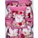 Flamingo Sleepover Birthday Gummy Jelly Sweet Pouch Party Bag Kids Pink Pick Mix x 6