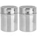 Drague poudre Shaker poudre Tamis poudre Shaker d'assaisonnement en acier inoxydable de qualit sup rieure pour la cuisine Cuisine Utilisation au bureau domicile Acier - Buy Online on GoSupps.com