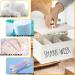 Rustic Wooden Tampon Holder for Bathroom | Farmhouse Pad Storage Container & Organizer | Stylish Bathroom Accessories - Buy Online on GoSupps.com