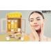 BRUBAKER Cosmetics Bath & Care Set - Lemon Scented in Wooden Cabinet | International Shipping - Buy Online on GoSupps.com