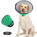 Supet breaker for dog leak protection soft protective collar tape tapes adjustable recycling neck band breathable pet elisabethane leak protection dog after op dog green xl xl neck circumference: 35-40cm lime green