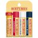 Burt's Bees Moisturizing Lip Balms Assorted Flavors 4 Pack 0.15 oz (4.25 g) Each