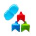 O-Sip! Silicone Sippy Lids - (Pack of 3) - BPA-Free - Converts any Glass Mason Jars or Cups to a Sippy Cup - Makes Drinks Spill-Proof Reusable Durable (Colors: Red Green Blue) - ModFamily
