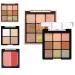 Eyeshadow and Blush Palette | Face Palette with Blush and Illuminator | Long-Lasting Matte and Shiny Effect Makeup for Scenes Outings Parties Photos Eye and Face Beauty