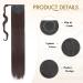 Benehair Ponytail Extension 32 Inches Long Wrap Around Ponytail Hair Extension Straight Synthetic Clip in Hairpiece for Women Medium Brown Medium Brown 32 Inches - Buy Online on GoSupps.com