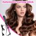 Hair Curling Wand | Portable Curling Wand | Automatic Hair Curler Hair Straightener and Curler 2 in 1 Curling Iron for Hair Styling Pink US - Buy Online on GoSupps.com