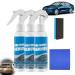 Cohbskj Multifunctional Rust Removal Spray Car Rust Removal Spray Iron Powder Remover For Car Car Maintenance Powder Spray Rust Remover Iron Cleaning (3PCS-100ml)
