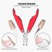 Toenail Clippers for Thick Nails Toe Nail Clipper for Ingrown or Thick Toenails Trimmer and Professional Podiatrist Toenail Nipper for Seniors(Red) - Buy Online on GoSupps.com