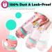 YOYTOO Kids Unicorn Water Bottle - 22oz BPA Free with Straw/Lanyard | Leak-Proof Locking Lid for School, Sport, Travel - Boys & Girls - Buy Online on GoSupps.com