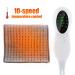 Comfortable 60x30cm Heating Pad - 75W for Home Use | EU Plug (220-240V) - Perfect for Pain Relief - Buy Online on GoSupps.com