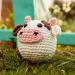 Loveknotpop Crochet Kit: Easy Crochet Animal Kit for All Ages | Soft Yarn & Step-by-Step Video | Cute Cow Design | Perfect Gift for Easter, Mother's Day, Christmas & Birthdays - Buy Online on GoSupps.com
