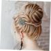 2 Set Hairpin Rhinestone Headpiece Wedding Hair Clips for Brides Blue Hair Accessories Bridal Hair Clip Pearl Wedding Hair Accessories Hair Pins Wedding Dress Zinc Alloy Miss Fork - Buy Online on GoSupps.com