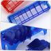 Angoily Hair Clipper Comb Box Clipper Guard Storage Organizer Blue Barber Tool Organizer Clipper Guards Barber Supplies Clipper Cutting Storage Protection Plastic Hair - Buy Online on GoSupps.com