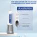 Shop Professional Water Flosser - 9 Modes Cordless IPX7 Waterproof 300 ML Tank for Optimal Oral Care - Buy Online on GoSupps.com