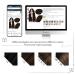 Vivien Brown Remy Real Hair Extensions - Darkest Brown #2 35cm 80g - Premium Quality Treat Extensions - Buy Online on GoSupps.com