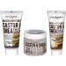 Urban Hydration Castor and Shea Cleanser  Face Lotion and Facial Mask Set | Combats Dry Skin  Detoxes  Cleanses and Hydrates  Anti-Aging Benefits For All Skin Types  Leaves Skin Glowing and Smooth