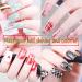 TopDirect Nail Stamping Gel Polish Kit - 8 Colors + 4 Templates + Stamper with Scrapers - Nail Art Manicure Tool Set (Pack of 8) - Buy Online on GoSupps.com