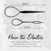 Trimming Shop Topsy Tool - 2 Pack DIY Hair Twist Accessories for Girls & Women | Black Styling Tools - Buy Online on GoSupps.com