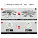 Almond Easy French Smile Line Nail Art Manicure Edge Trimmer - 9 Sizes | Acrylic Nail Cutter Tool HJ-NAT196-FS10 | 1 Count - Buy Online on GoSupps.com