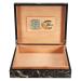 Cigar Boxs Cigar Case Cigar Box Portable Cecigar Case Cigar Storage Box with Humidor Humidifier Moisturizidevice Cigar Accessories Holds 25 Cigars