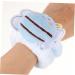 CAXUSD 4Pcs wrist spa wash band flannel wristbands for washing face shower wristbands South Korea Wrist band Headband wrist scrunchies for washing face cuff Super cute wristband - Buy Online on GoSupps.com